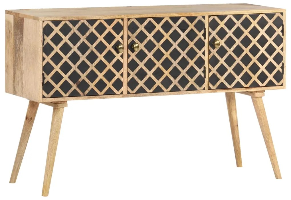 vidaXL Μπουφές 118 x 35 x 75 εκ. από Μασίφ Ξύλο Μάνγκο