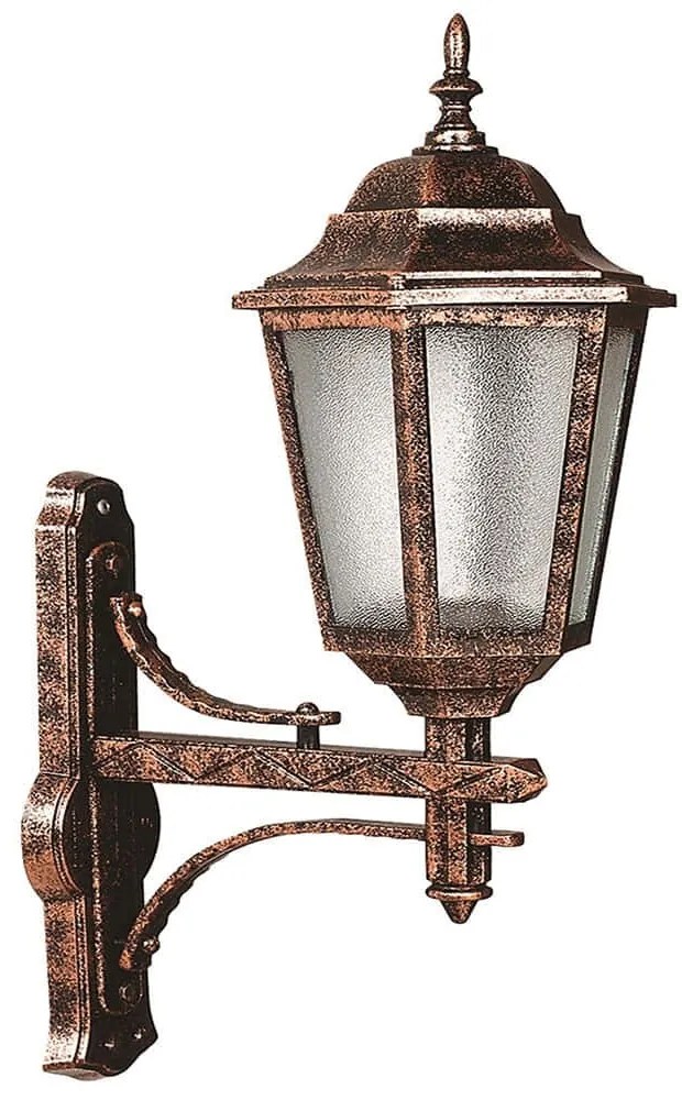 Φωτιστικό Τοίχου - Απλίκα 685AVN1258 30x23x70cm E27 40W Brown Opviq