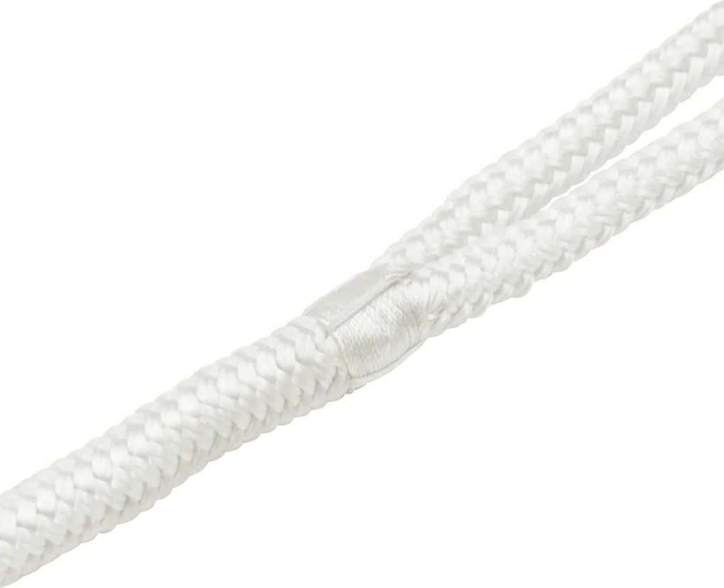 vidaXL Σχοινί Boat 12 mm 12 m Λευκό Πολυεστέρας