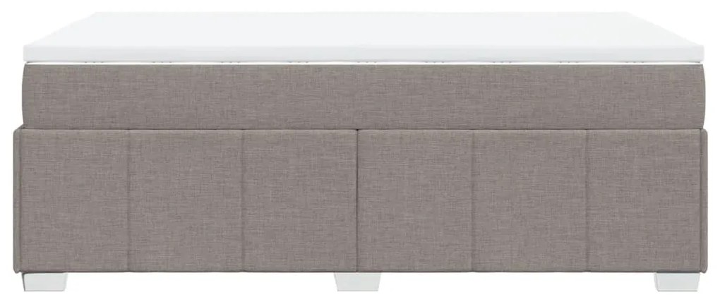 ΚΡΕΒΑΤΙ BOXSPRING ΜΕ ΣΤΡΩΜΑ TAUPE 120X200 ΕΚ. ΥΦΑΣΜΑΤΙΝΟ 3285467