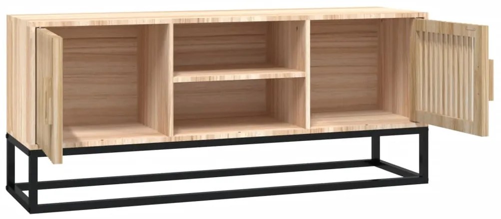 vidaXL Έπιπλο Τηλεόρασης 105 x 30 x 45 εκ. Επεξεργασμένο Ξύλο/Σίδερο