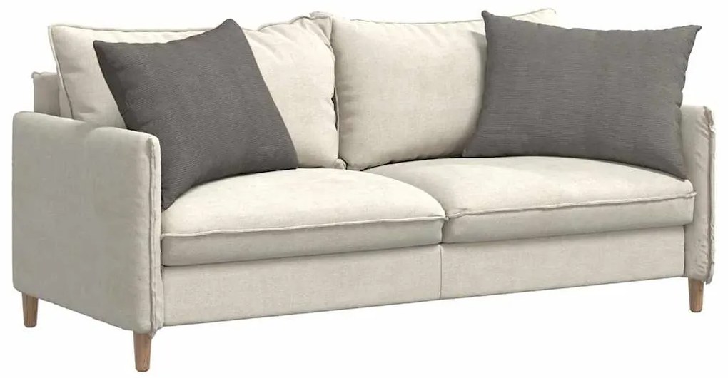 vidaXL Μαξιλάρι Καναπέ 2 pcs Ανοιχτό γκρι 70 x 50 cm