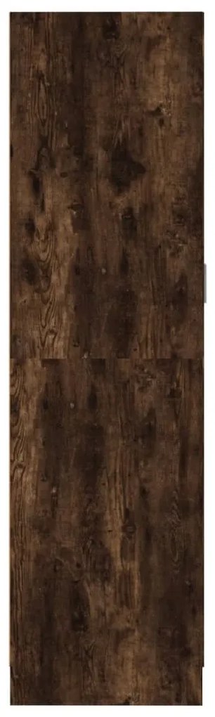 vidaXL Ντουλάπα Καπνιστή Δρυς 82,5x51,5x180 εκ. από Επεξεργασμένο Ξύλο