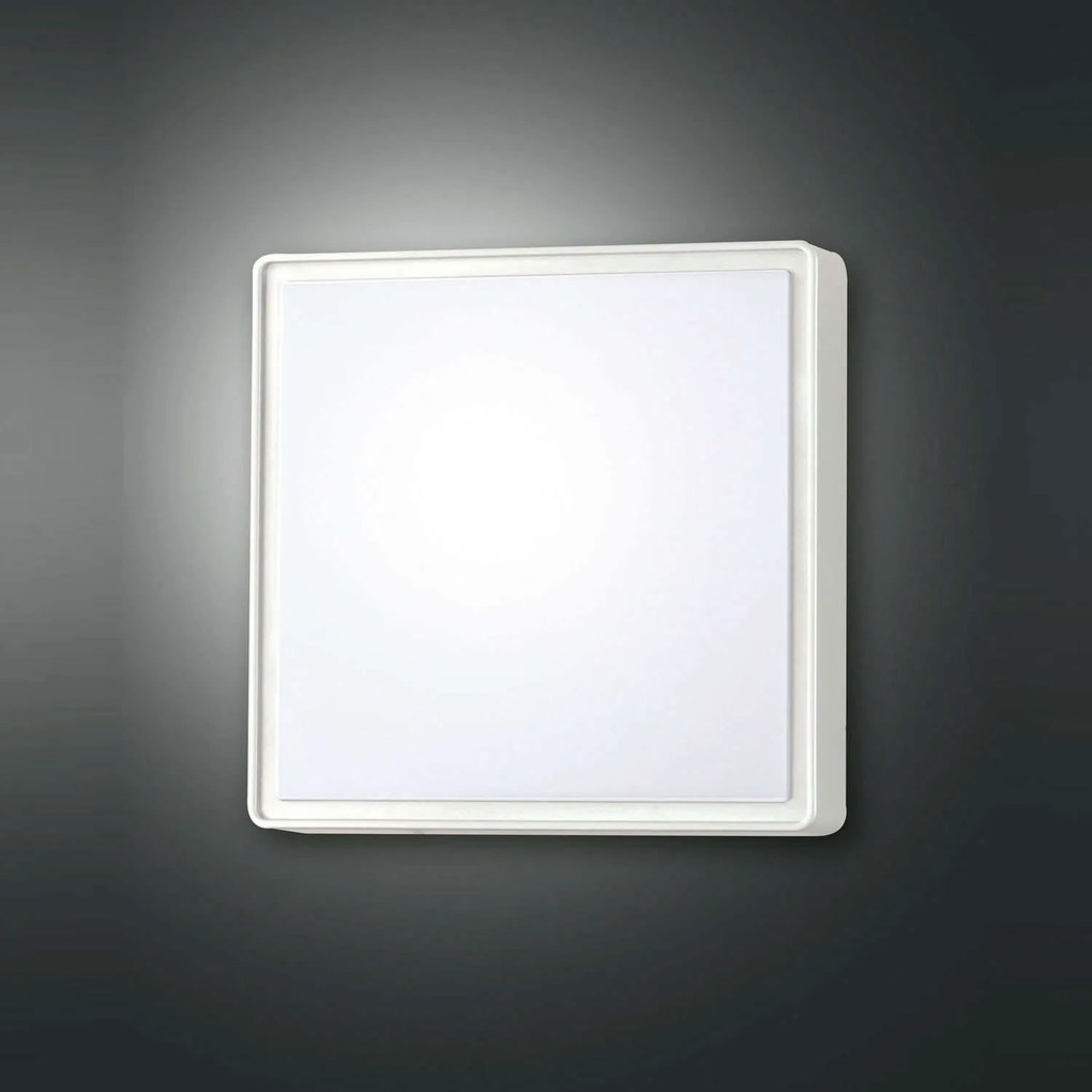 Φωτιστικό Οροφής - Τοίχου Led Oban 3205-61-102 White Fabas Luce Πλαστικό