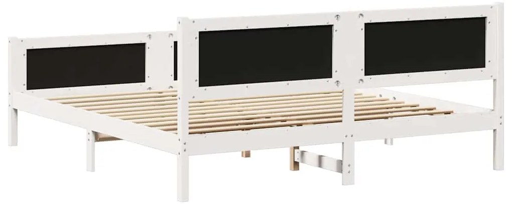 vidaXL Σκελετός Κρεβατιού με κεφαλάρι Ανοιχτό γκρι 180 x 200 cm