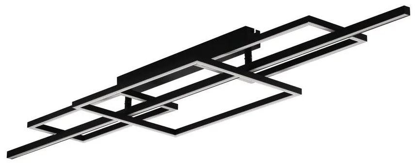Φωτιστικό Οροφής - Πλαφονιέρα Puebla 390282 Led 150x36x12cm Black Eglo