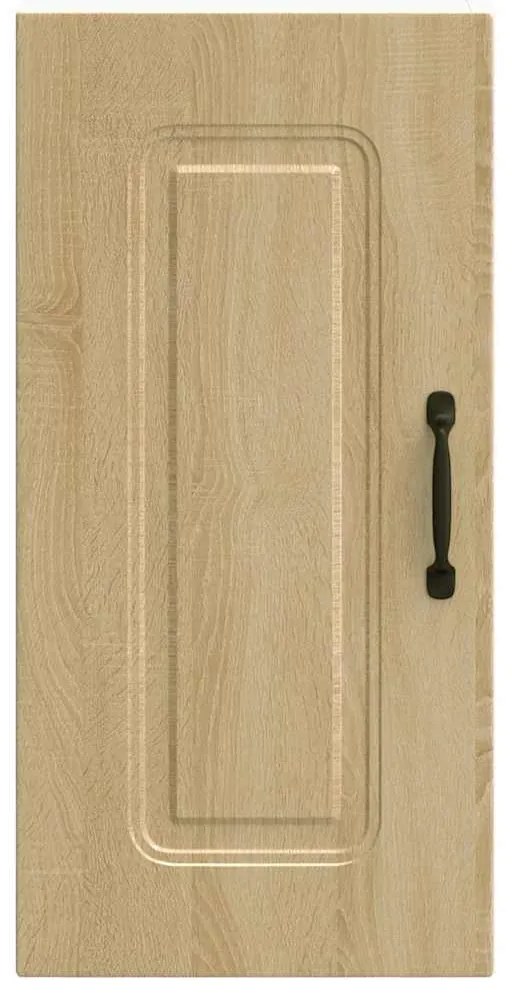 ντουλάπι τοίχου κουζίνας "Kalmar" Sonoma Oak Engineered Wood - Καφέ