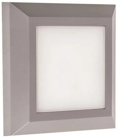 Απλίκα LED Εξωτερικού Χώρου Eurolamp 145-52006 Grey