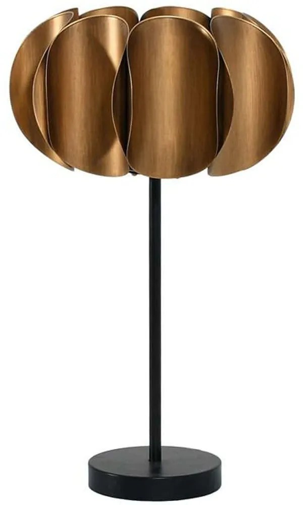 Φωτιστικό Επιτραπέζιο 155-125-023 37x62cm Ε27 60W Bronze-Black