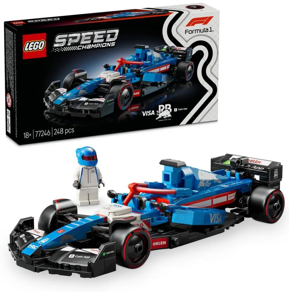 Lego 77246 Speed Champions Visa Cash App Rb Vcarb για 18+ Ετών 248τμχ