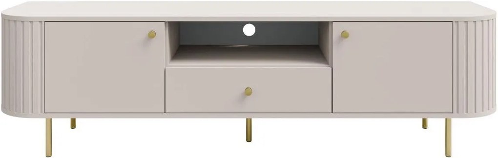 Έπιπλο Τηλεόρασης Ovelia 2D 1S-Μπεζ