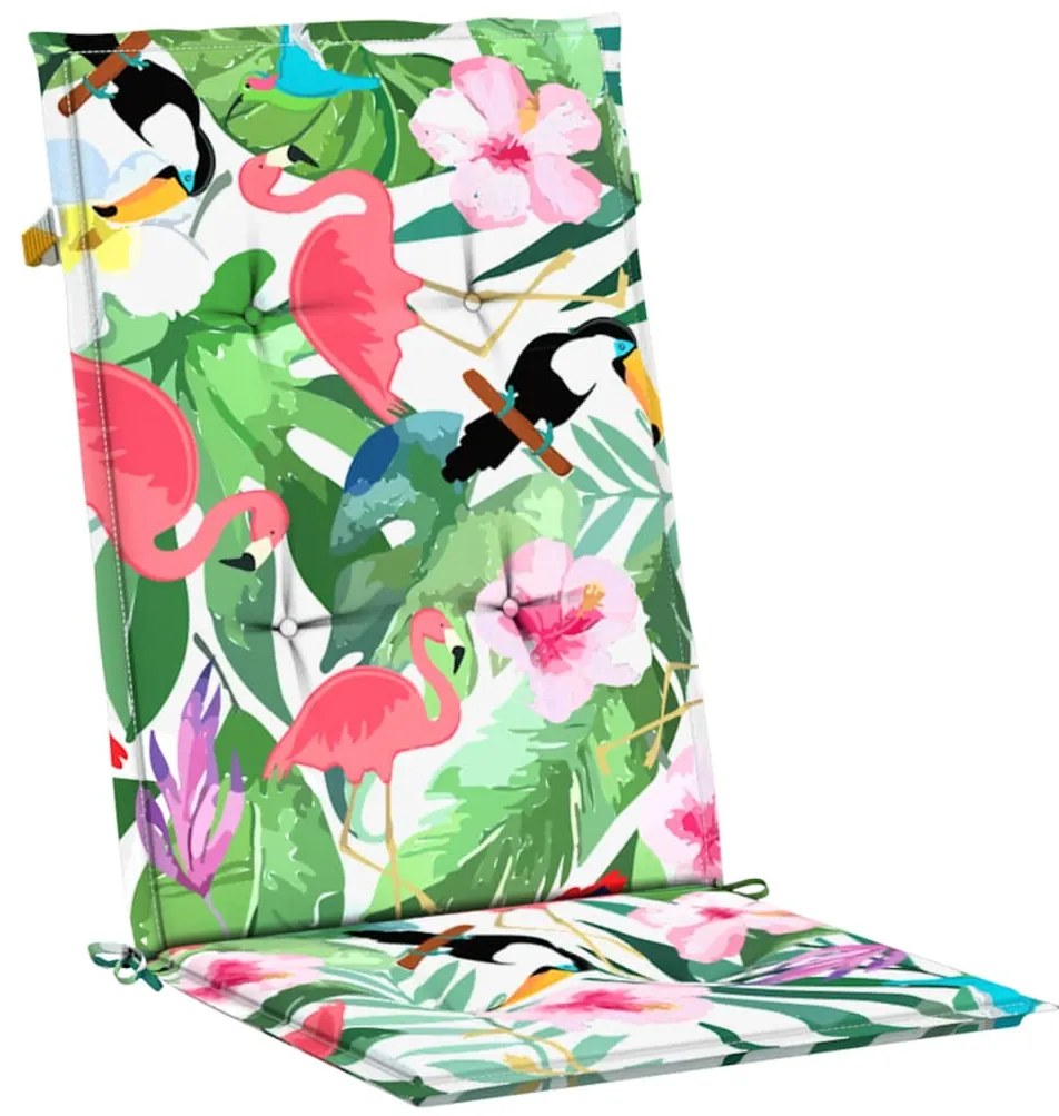 vidaXL Μαξιλάρια Καρέκλας με Ψηλή Πλάτη 6 τεμ. Πολύχρωμα Υφασμάτινα