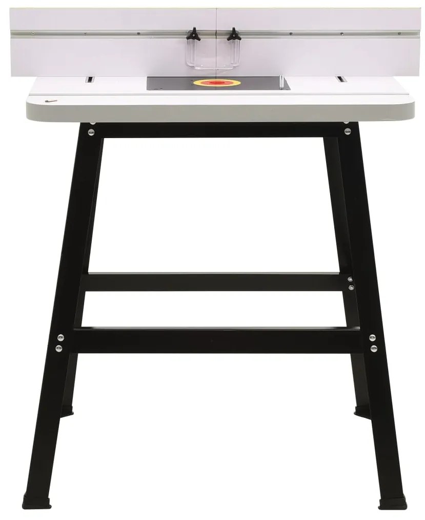 vidaXL Τραπέζι Ρούτερ 81 x 61 x 88 εκ. από Ατσάλι και MDF