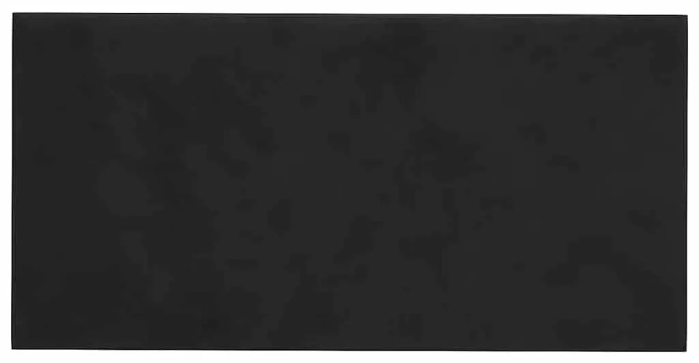 vidaXL Πάνελ Τοίχου 12 τεμ. Μαύρο 30 x 15 εκ. 0,54 μ² Βελούδινα