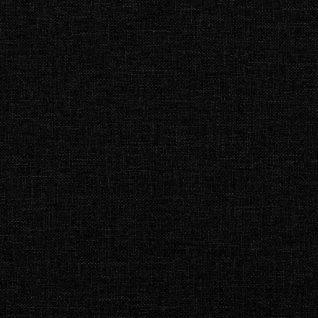 vidaXL Πολυθρόνες Σετ 3 Τεμαχίων Μαύρες από Ύφασμα με Μαξιλάρια