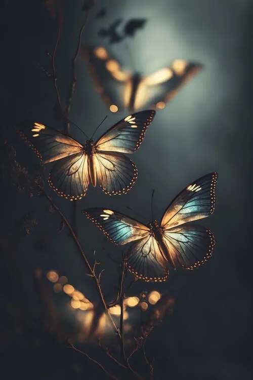 Φωτογραφία Glowing Butterflies, Treechild