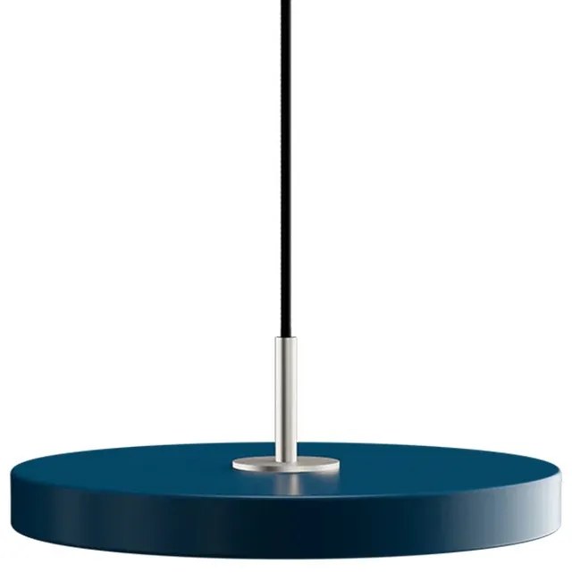Φωτιστικό Οροφής Asteria Mini Steel 2209C4174 Φ31x3.3cm Led 900lm 14W 3000k Petrol Blue Umage