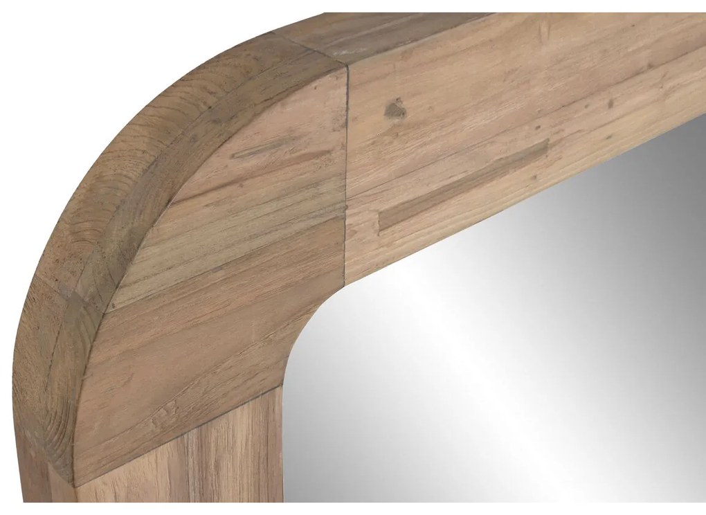 Τοίχο καθρέφτη Home ESPRIT Φυσικό Σύγχρονη 200 X 7 X 100 CM