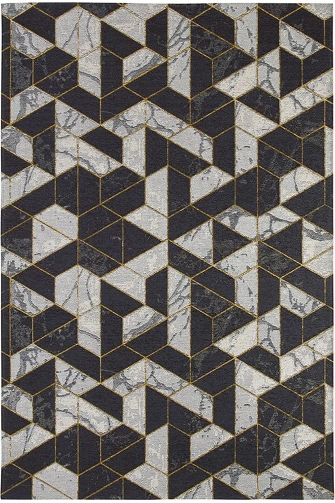 Χαλί Deco 229X Black-White Carpet Couture 160X235cm