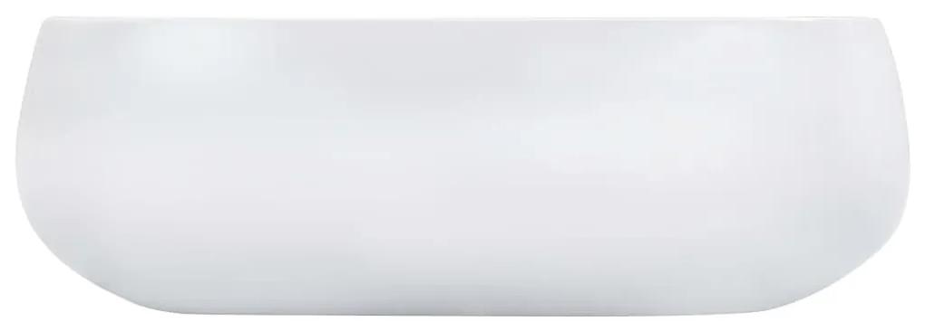 vidaXL Νιπτήρας Λευκός 44,5 x 39,5 x 14,5 εκ. Κεραμικός