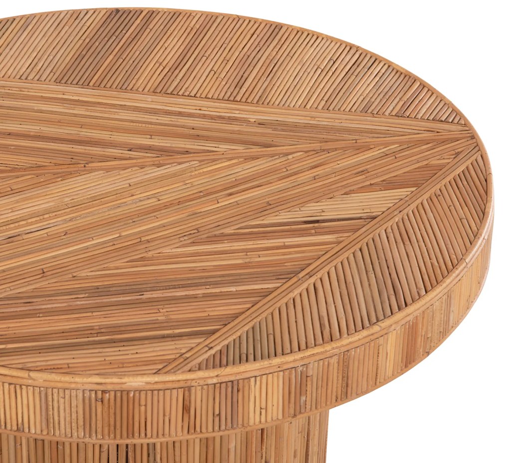 ΤΡΑΠΕΖΙ ΤΡΑΠΕΖΑΡΙΑΣ GATSBY HM9884 ΦΥΣΙΚΟ RATTAN ΣΕ ΦΥΣΙΚΟ ΧΡΩΜΑ Φ120x76Υεκ.