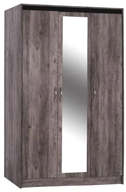 ΝΤΟΥΛΑΠΑ 3ΦΥΛΛΗ FB92275 ΜΕ ΚΑΘΡΕΠΤΗ ΧΡΩΜΑ ΣΤΑΧΤΙ 120X53X190,5Υ εκ 0523006