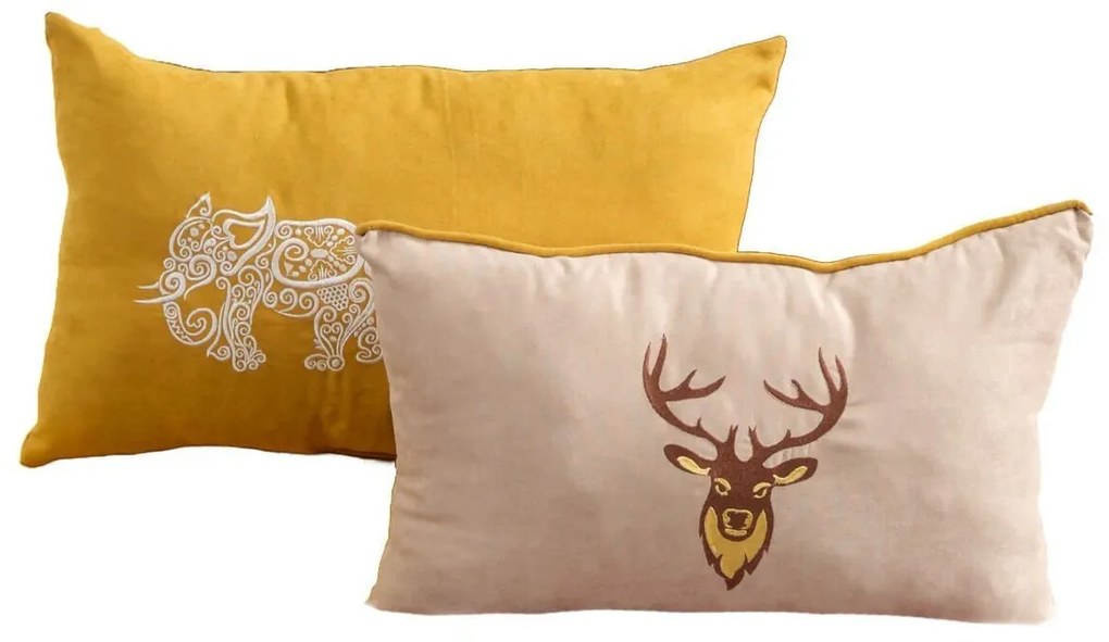 Διακοσμητικό Μαξιλάρι Ελέφαντας ή Ελάφι