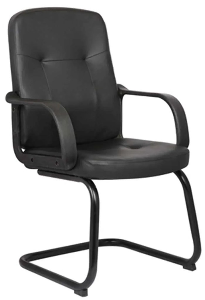 Πολυθρόνα Επισκέπτη BF1300V PU Μαύρο 57x59x95cm