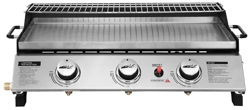 Thermogatz TGPL-SS 53 Ψησταριά Υγραερίου με 1 Εστία 2.5kW