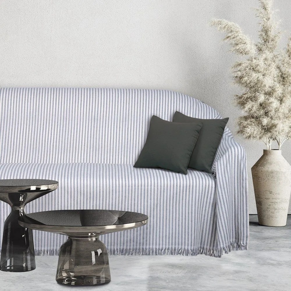 Ριχτάρι 0255 Ecru-Ref Das Home Τριθέσιο 180x300cm Cotton-Polyester