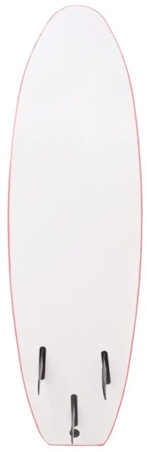 vidaXL Σανίδα Surf Μπλε/Κόκκινη 170 εκ.