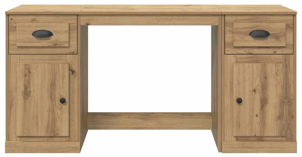 vidaXL Γραφείο με Ντουλάπι με συρτάρι Artisan Oak 154,5 x 50 x 75 εκ