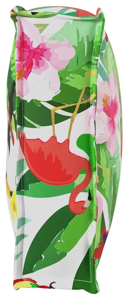 vidaXL Μαξιλάρι παλέτας για πλάτη Floral Πολύχρωμο 120 x 40 x 12 cm
