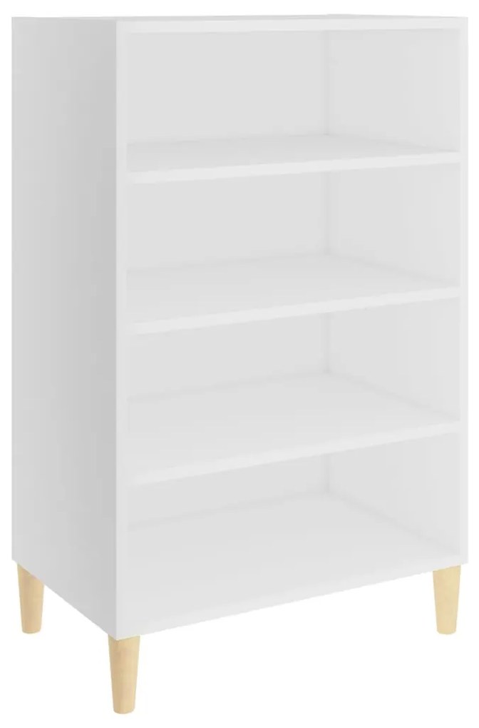 vidaXL Ραφιέρα Λευκή 57 x 35 x 90 εκ. από Μοριοσανίδα