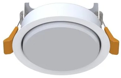 Σποτ Φωτιστικό Χωνευτό Στρογγυλό Μικρό GX53 15W IP20 Uno Nowodvorski-10840-Λευκό 10840