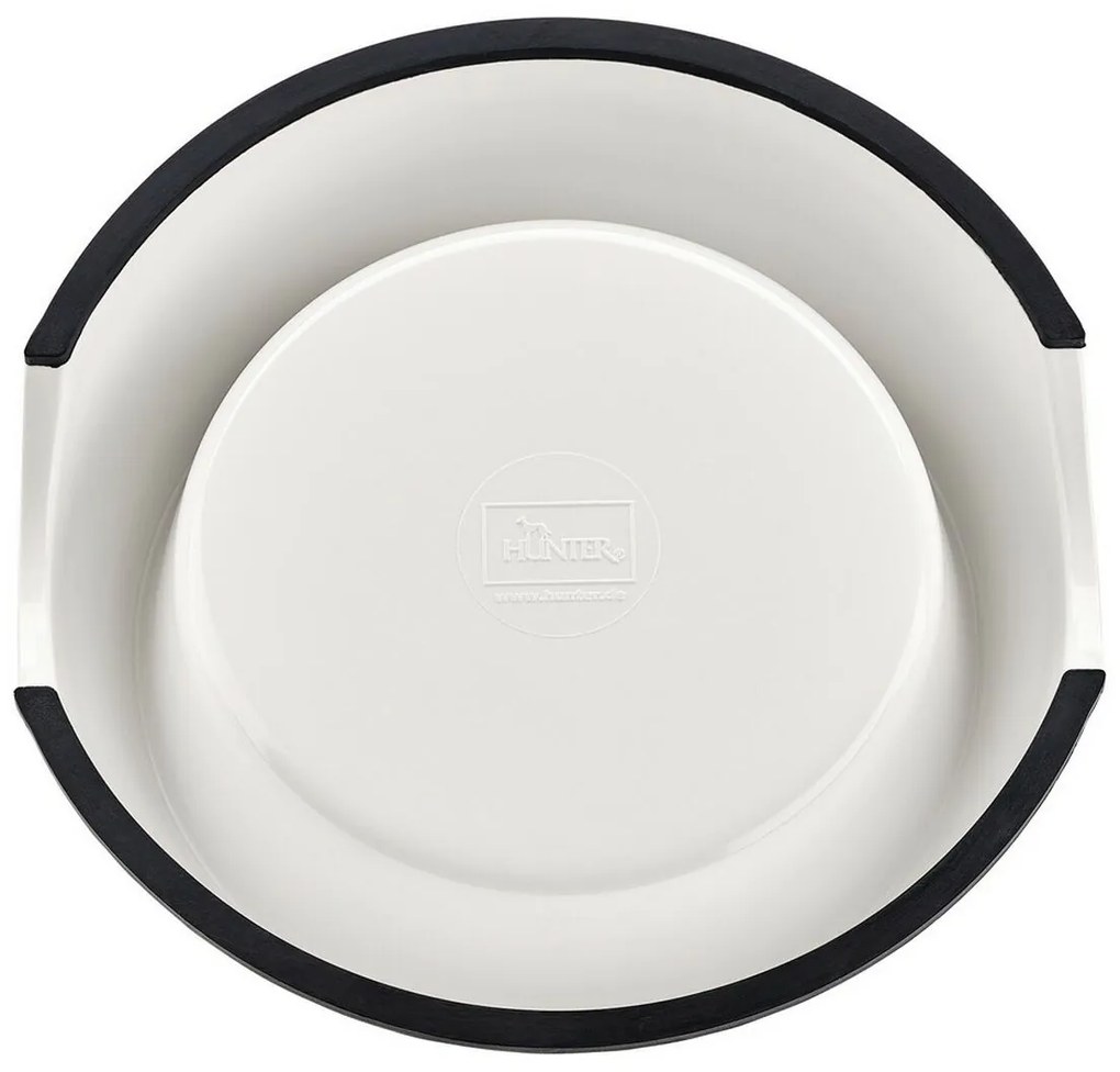Ταΐστρα σκύλων Hunter μελαμίνη Ανοξείδωτο ατσάλι Λευκό 350 ml (18,5 x 18,5 x 9,5 cm)