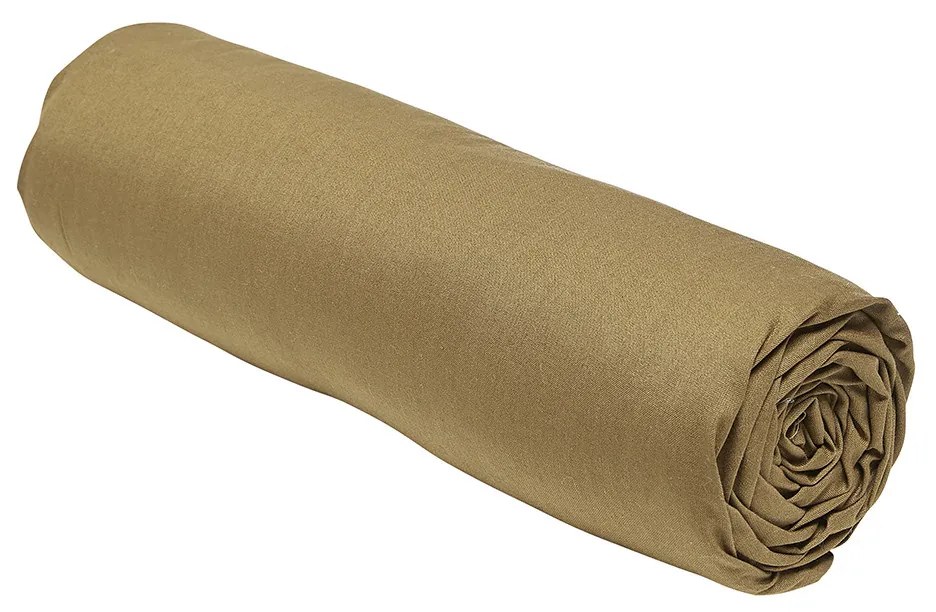 Σεντόνια με λάστιχο Today DH 140/190+23 Coton TODAY Essential Bronze