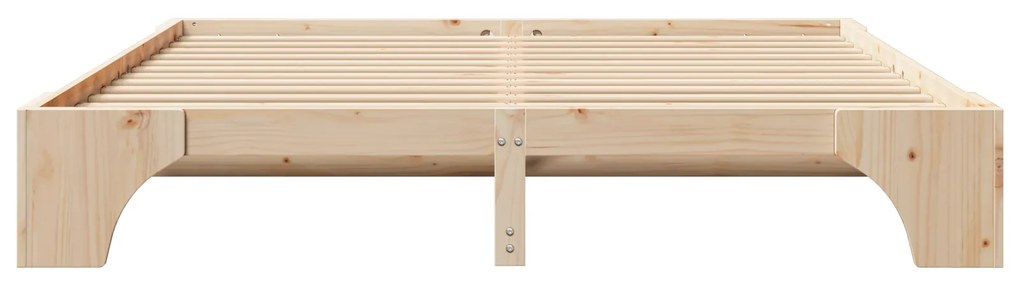 vidaXL Κρεβάτι 180x200cm από Μασίφ Ξύλο Πεύκου