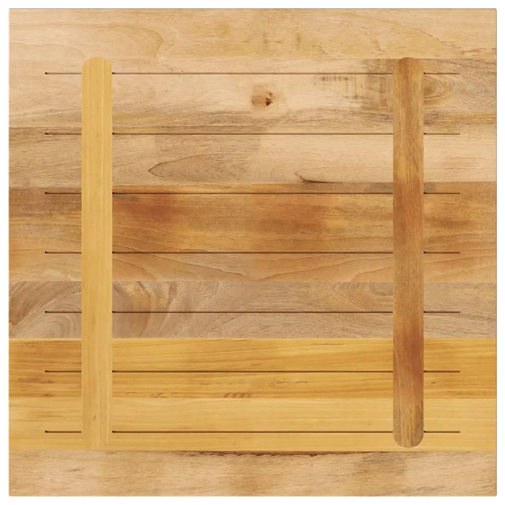 vidaXL Επιτραπέζια επιφάνεια 70x70x3,8 cm τετράγωνο μασίφ ξύλο
