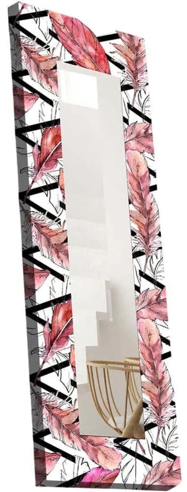 Καθρέπτης Τοίχου 814MVT1144 40x120cm Multi Wallity Wood, Canvas