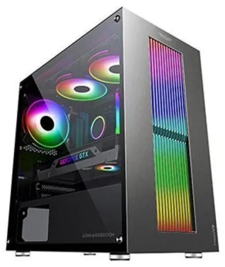 ARMAGGEDDON GAMING CASE TRON VII BLACK