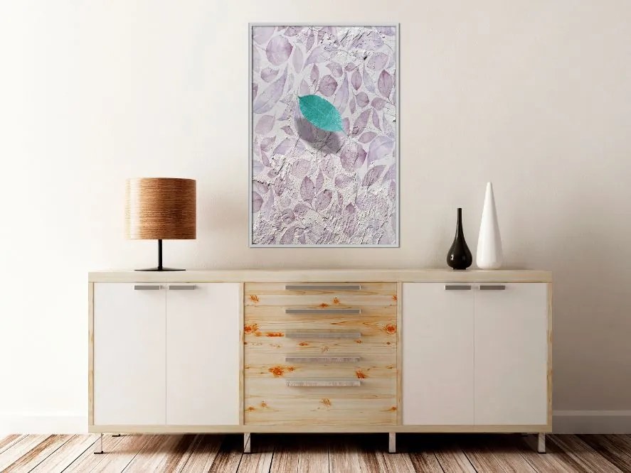 Αφίσα - Floating Leaf II - 20x30 - Χρυσό - Χωρίς πασπαρτού