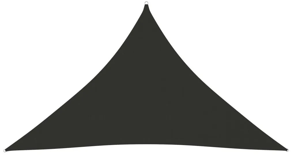 Πανί Σκίασης Τρίγωνο Ανθρακκί 2,5x2,5x3,5 μ. από Ύφασμα Oxford - Ανθρακί