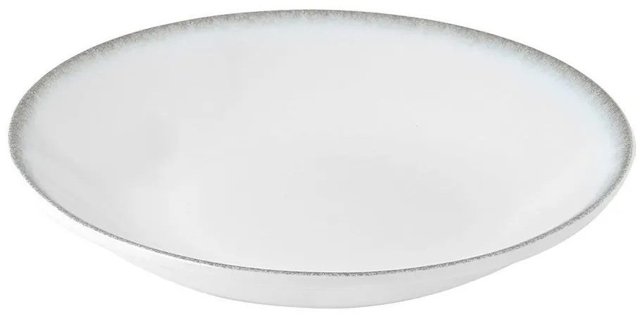 Estia 07-15350 Pearl Πιάτο Βαθύ από Πορσελάνη με Διάμετρο 23cm, Λευκό