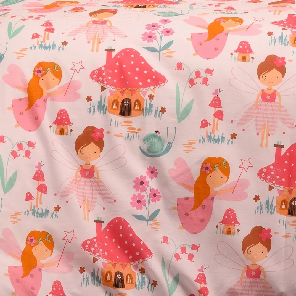 ΠΑΠΛΩΜΑΤΟΘΗΚΗ ΜΟΝΗ MAGIC PINK KIDS LINE (165X245) - MELINEN