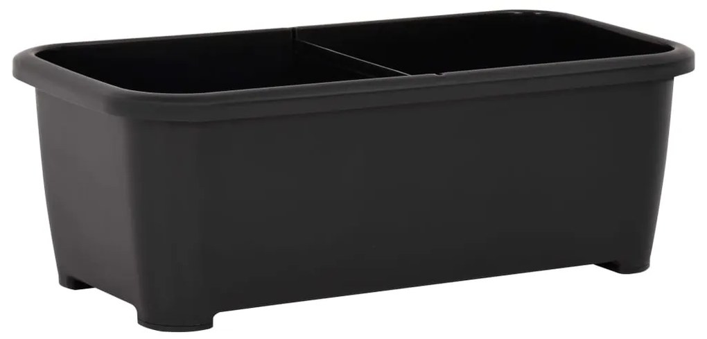 vidaXL Ζαρντινιέρα Υπερυψωμένη 77 x 38,7 x 82 εκ. από Πολυπροπυλένιο