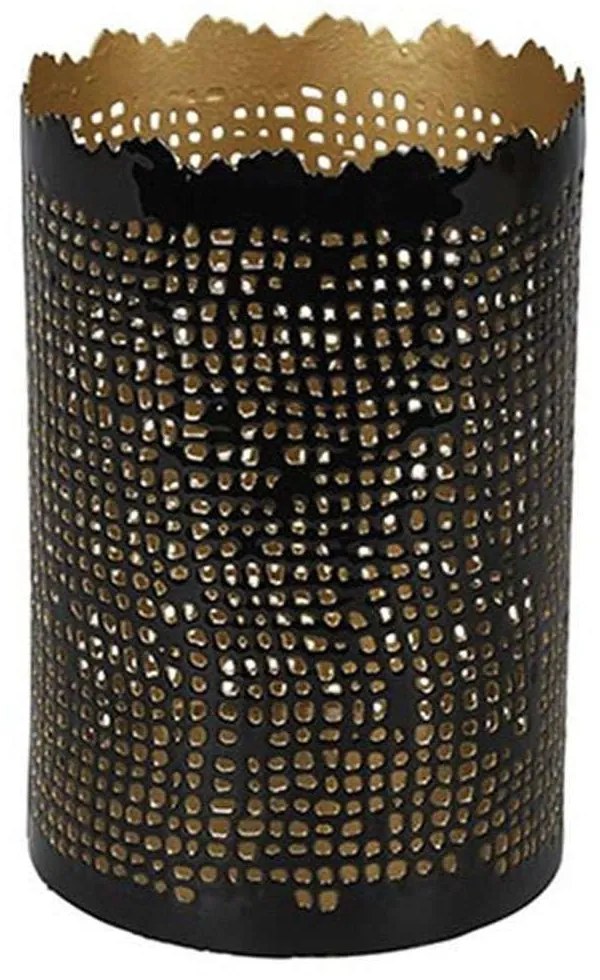 Κηροπήγιο Mila 013.796246 10x15cm Black Metal