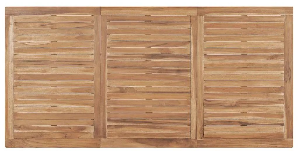 vidaXL Τραπεζαρία Κήπου 180 x 90 x 77 εκ. από Μασίφ Ξύλο Teak
