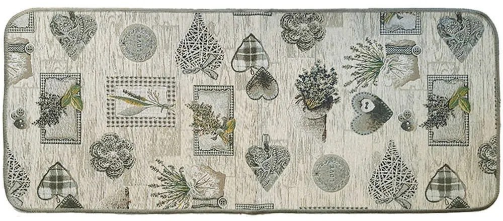 Χαλάκι Κουζίνας Chalet 3401 54X140cm Green Sdim 54X140 Polypropylene