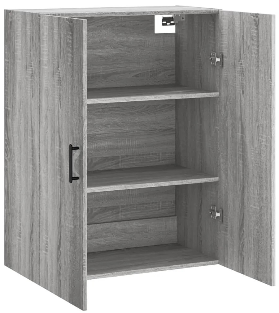 vidaXL Ντουλάπι Τοίχου Γκρι Sonoma 69,5 x 34 x 90 εκ.